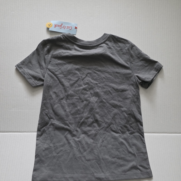 NWT Cat & Jack Gray T-Shirt with Lightbulb Design Size: XS (4/5) - Picture 4 of 4